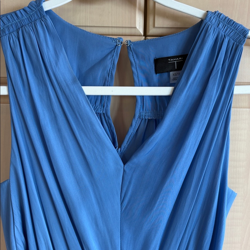 Tahari Blue Dress - Picture 4 of 6